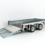 Ifor Williams Baumaschinenanhänger GX105 157×303 2,7t|Auffahrrampe