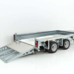 Ifor Williams Baumaschinenanhänger GX125 157×366 3,5t | Rampe 1,2m | Aluboden-Neu