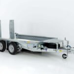 Ifor Williams Baumaschinenanhänger GX105 157×303 2,7t | Einzelrampen | Aluboden-Neu
