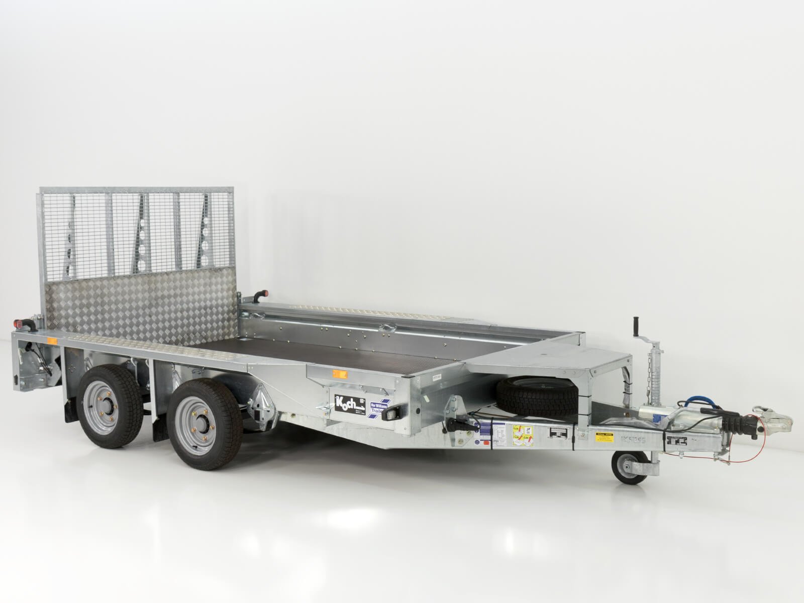 17-bauman-4.jpg Ifor Williams Baumaschinenanhänger GX105 HD 157×303 3,5t | Auffahrrampe-Neu – Bild 1