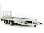 Ifor Williams Baumaschinenanhänger GX126 3,5t|Skids|Alu-Neu – Bild 2