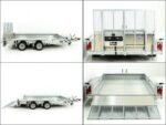 Ifor Williams Baumaschinenanhänger GX126 3,5t|Skids|Alu-Neu – Bild 10