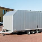 Vezeko Autotrailer Cargo Race Master 230x550cm H210cm 3,5t|E-Winde|silber-Neu