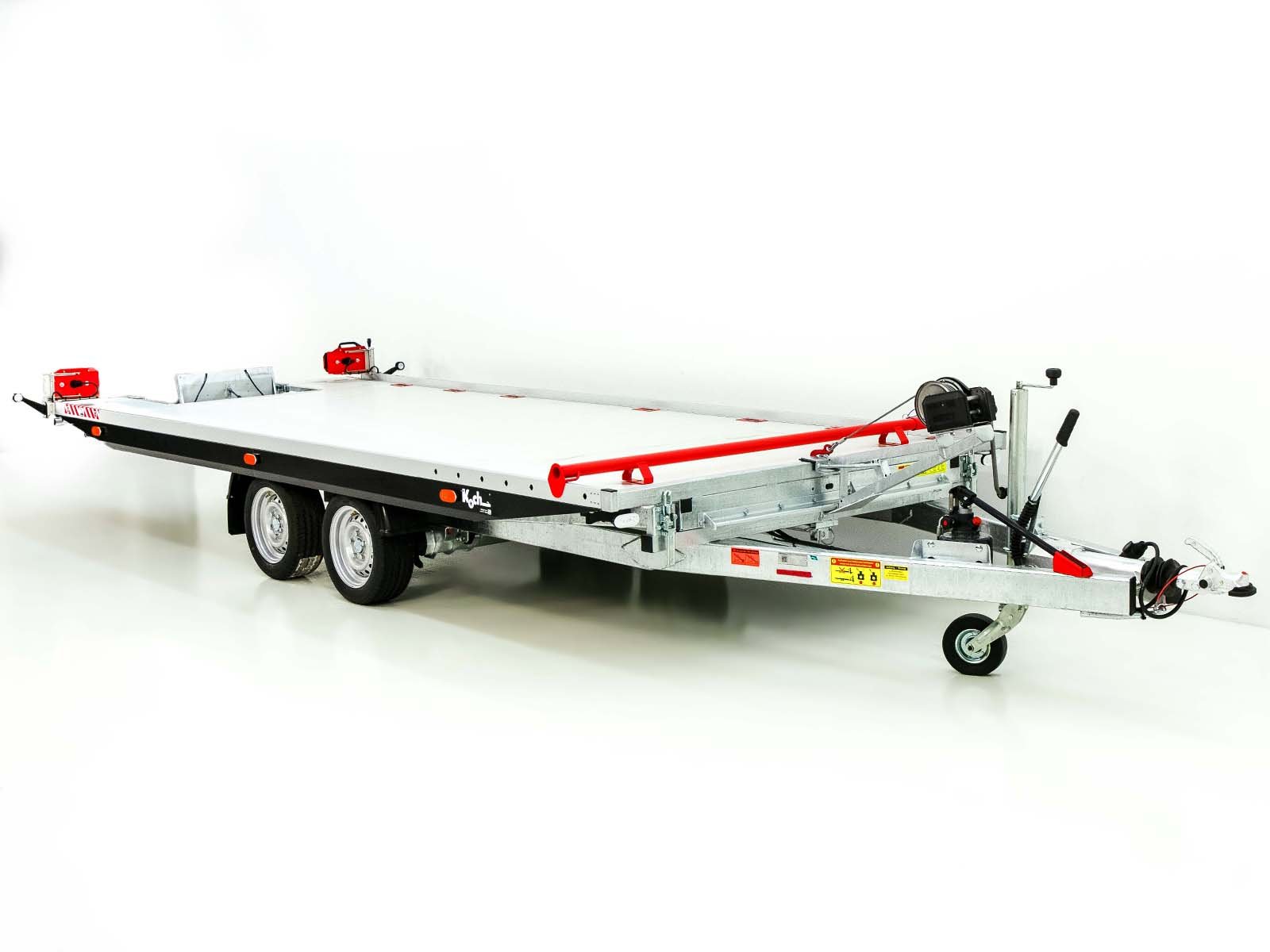 20-autorailer-3.jpg Vezeko Autotrailer Race Master Profi Alu 209x550cm 3,5t-Neu – Bild 1