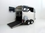 Ifor Williams Pferdeanhänger HBX 511|neues Modell|silber-Neu – Bild 6
