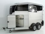 Ifor Williams Pferdeanhänger HBX 511|neues Modell|silber-Neu – Bild 2