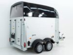 Humbaur Pferdeanhänger Equitos 2000|Alu|schwarz|Aluboden-Neu – Bild 2