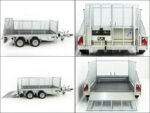 Ifor Williams Baumaschinenanhänger GX105 HD 3,5t|Auffahrrampe|Gitter-Neu – Bild 12