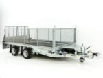 Ifor Williams Baumaschinenanhänger GX126 3,5t|Rampe|Gitteraufsatz-Neu – Bild 4
