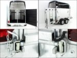 Humbaur Pferdeanhänger XANTHOS 2400|schwarz|Sattelkammer-Neu – Bild 7