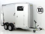 Humbaur Pferdeanhänger Notos Alu 2700 S |silber| Frontausstieg-Neu – Bild 2