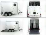 Humbaur Pferdeanhänger Notos Alu 2700 S |silber| Frontausstieg-Neu – Bild 5