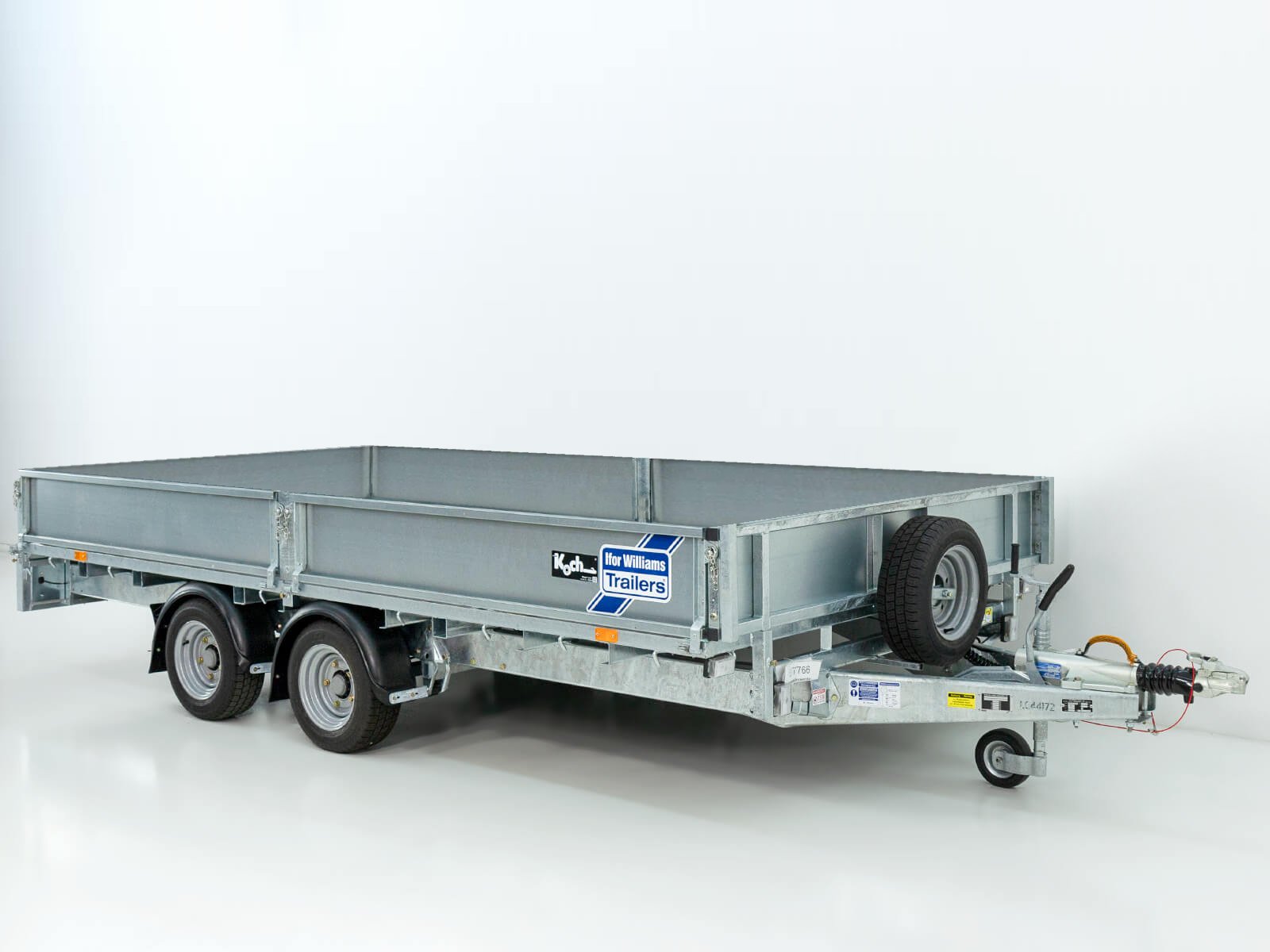27-pris-3.jpg Ifor Williams Hochlader Anhänger 198×423 cm | 3,5t | Typ: LM146G-Neu – Bild 1