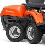 Husqvarna Frontmäher R 112C mit Mähdeck Combi 85 – Winterpaket mit Schneeschild, Gummileiste und Schneeketten – Modell 2023-Neu – Bild 3