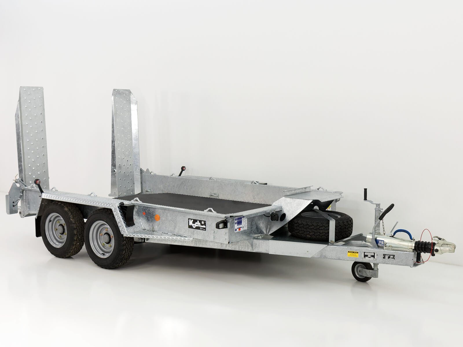 3-arb-4.jpg Ifor Williams Baumaschinenanhänger GH106 184x305cm 3,5t | Einzelrampen-Neu – Bild 1