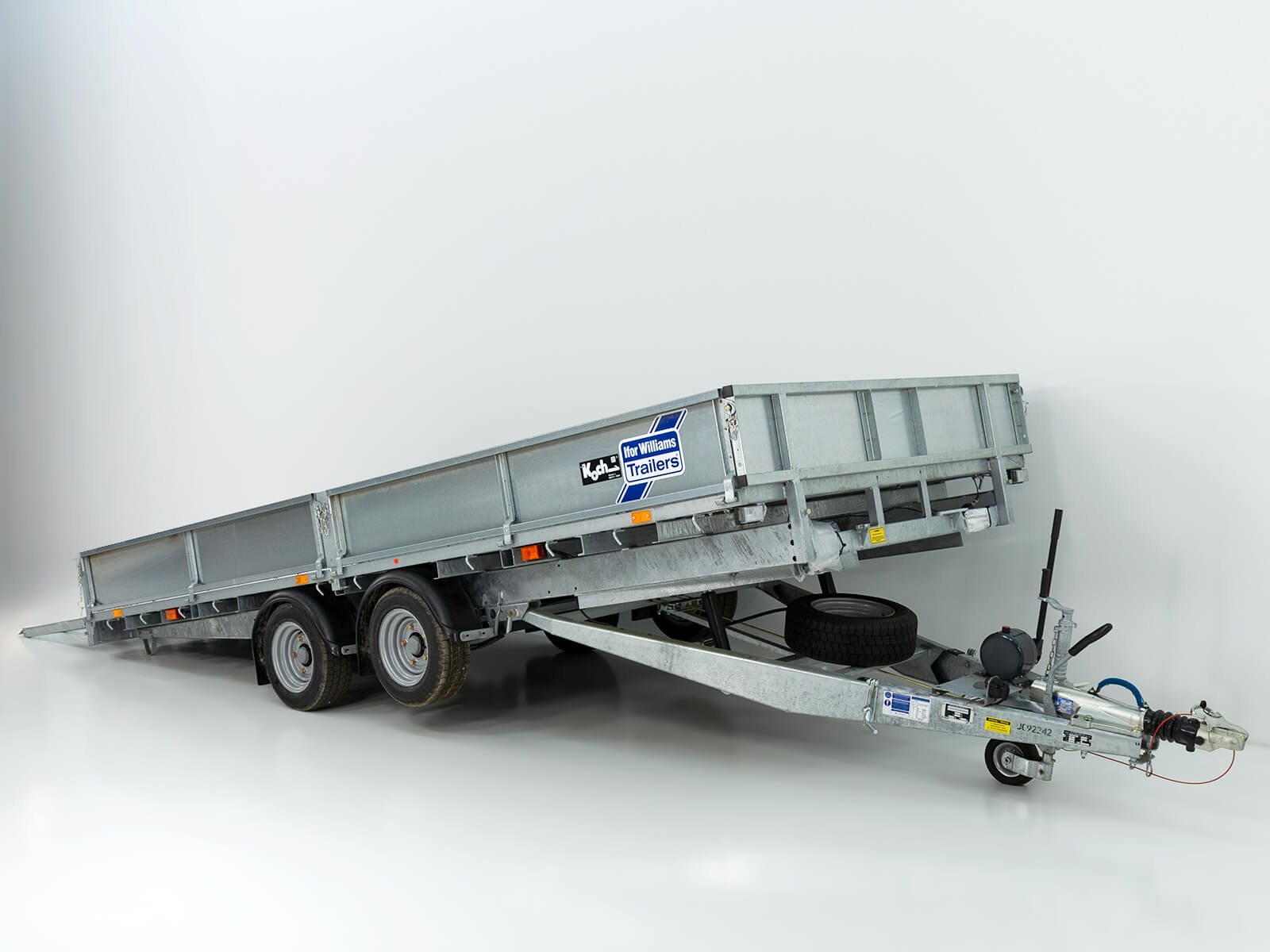 4-hoch-3.jpg Ifor Williams Hochlader kippbar | 192x487cm | 3,5t | Typ: CT166-Neu – Bild 1