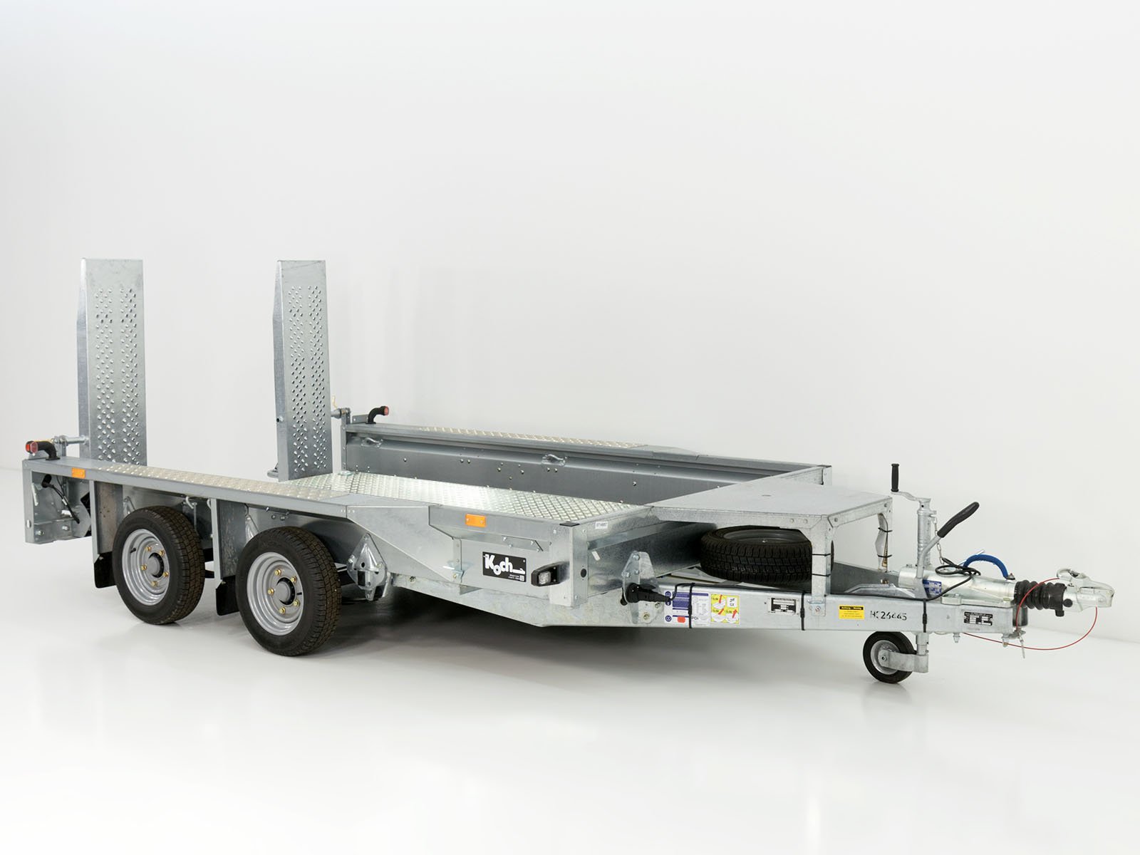 6-anhan-4.jpg Ifor Williams Baumaschinenanhänger GX105 HD 157×303 3,5t | Einzelrampen | Aluboden-Neu – Bild 1
