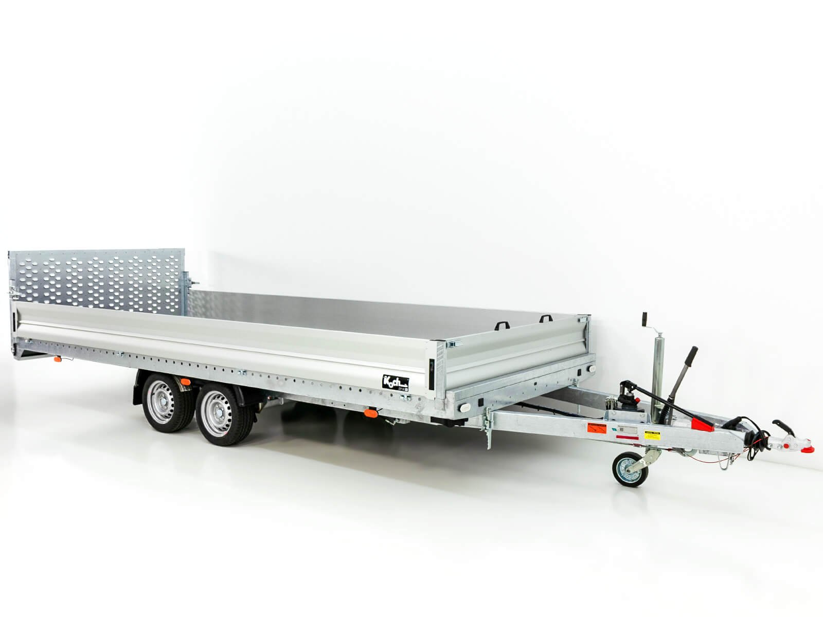 6-hoch-4.jpg Vezeko Hochlader Anhänger J35.51 MAX | 247×515 cm | 3,5t | Ladefläche kippbar-Neu – Bild 1