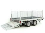 Ifor Williams Baumaschinenanhänger GX105 157×303 2,7t | Auffahrrampe | Gitter-Neu – Bild 7