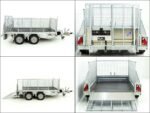 Ifor Williams Baumaschinenanhänger GX105 157×303 2,7t | Auffahrrampe | Gitter-Neu – Bild 13