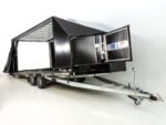 Moetefindt Autotransportanhänger Plane FTP235 235x550cm 3,5t Höhe:180cm|schwarze Felgen-Neu