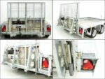 Ifor Williams Baumaschinenanhänger GX105 HD 157×303 3,5t | Alu | Auffahrrampe-Neu – Bild 5