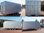 Vezeko Autotrailer Cargo Race Master  H210cm 3,5t|E-Winde|silber-Neu – Bild 6