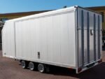 Vezeko Autotrailer Cargo Race Master  H210cm 3,5t|E-Winde|silber-Neu – Bild 2