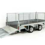 Ifor Williams Baumaschinenanhänger GX126 3,5t|Rampe|Gitteraufsatz-Neu