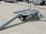 Debon Roadster Camp Wohnmobilanhänger 750kg 80x200cm Motorradanhänger und Fahrradanhänger – Bild 8