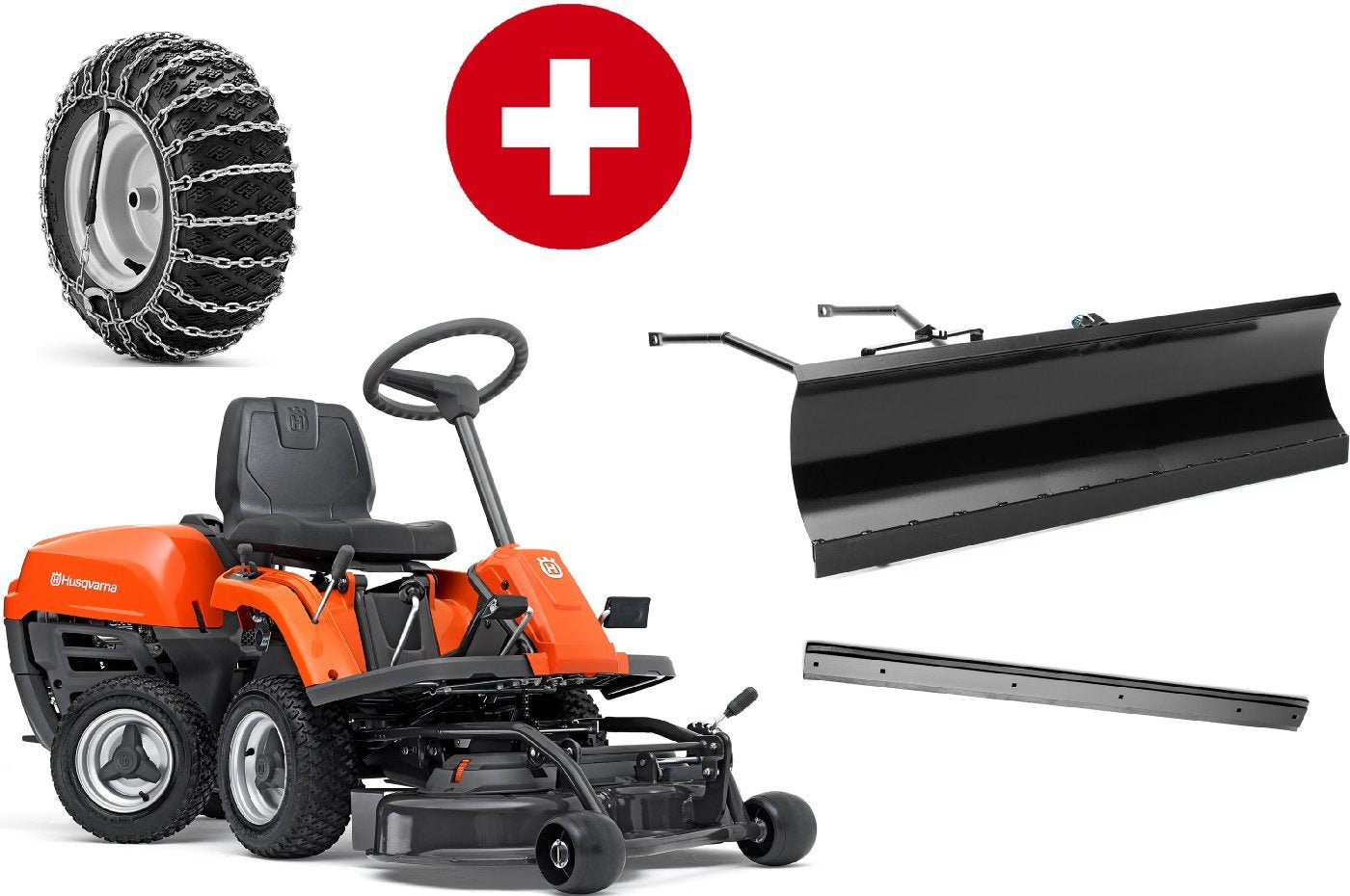 Husqvarna_R_112C_mit_Maehdeck_Combi_85_-_Winte_1800x1800.jpg Husqvarna Frontmäher R 112C mit Mähdeck Combi 85 – Winterpaket mit Schneeschild, Gummileiste und Schneeketten – Modell 2025-Neu – Bild 1