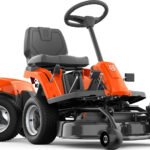Husqvarna Akku-Frontmäher R 112iC mit Mähdeck Combi 85, Akku und Ladegerät
