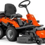 Husqvarna Profi-Frontmäher R 214TC Combi 94 Winterpaket mit Schneeschild, Gummileiste, Gewicht und Schneeketten – Modell 2025-Neu