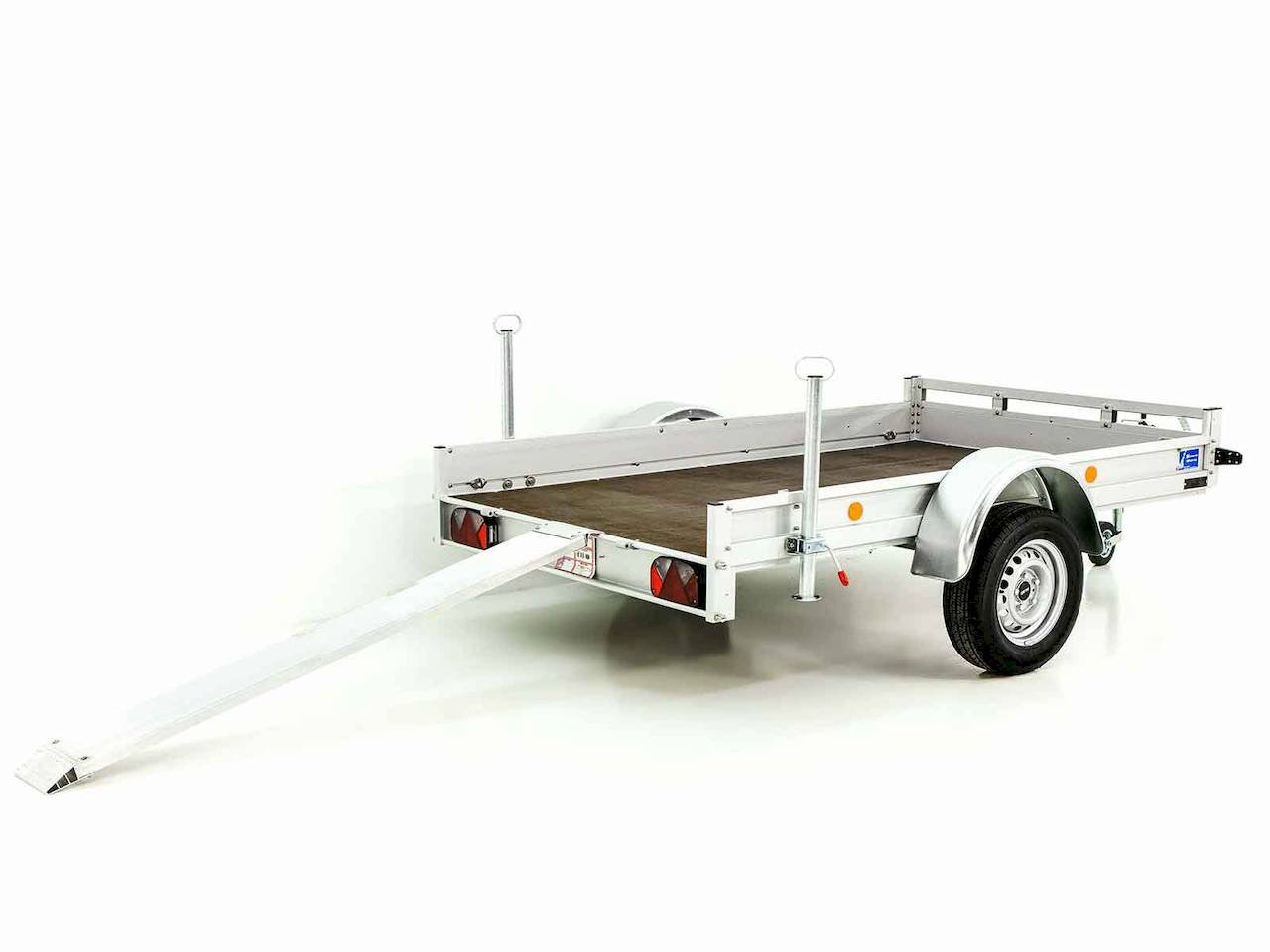 Koch20Anhnger20U6M20Motorradanhnger20250x150cm20750kg_1.jpg Koch-Anhänger U6M Motorradanhänger Aluminium 750kg 250x150x15cm – Bild 1