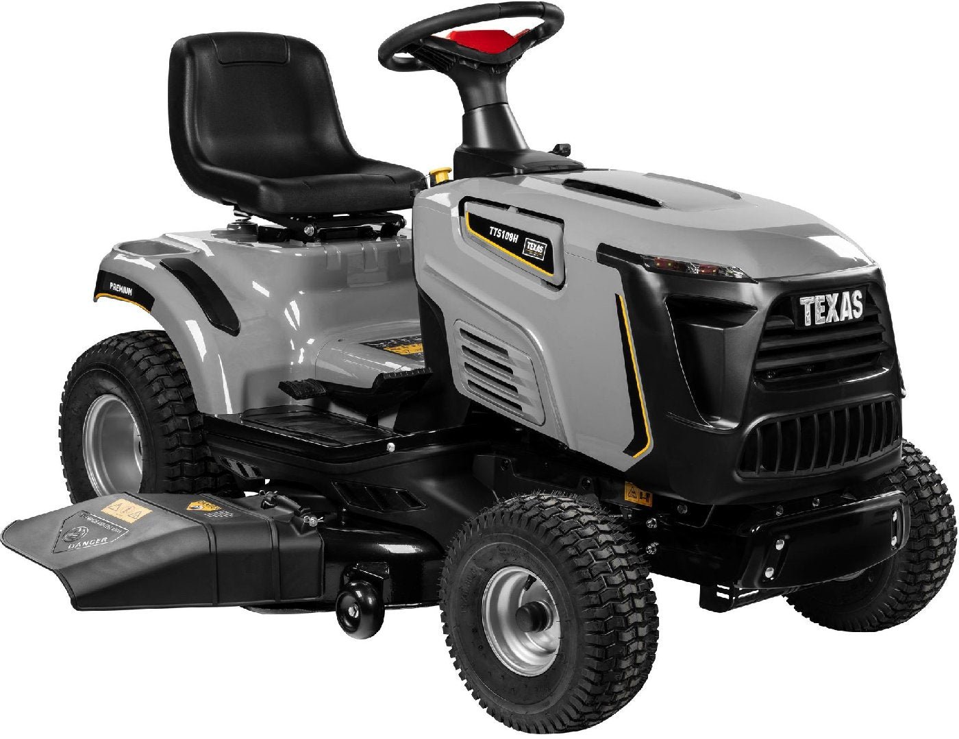 Texas_Premium_TTS108H_20240524_a3fc4914-d0ac-4e03-a417-f51e8e4d7b87.jpg Texas Rasentraktor mit Seitenauswurf Premium TTS108H – Bild 1