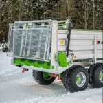 Miststreuer Tandemachser 6,0 To Nutzlast Sven 4 Walzen – Bild 2