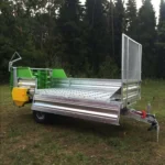 Miststreuer Dieter 3,5 T verzinkt Walzen horizontal – Bild 2