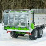Miststreuer Tandemachser 6,0 To Nutzlast Sven 4 Walzen – Bild 3