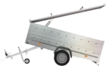 Anhänger Garden Trailer 264 KIPP mit Bordwandaufsatz und Aludeckel-Neu – Bild 5