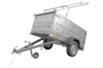 Anhänger mit Deckel Garden Trailer 200 KIPP 200×106 cm 750 kg-Neu