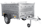 Anhänger mit Deckel Garden Trailer 200 KIPP 200×106 cm 750 kg – Bild 6