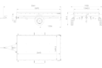 Einachsiger PKW-Anhänger 264×150 Unitrailer Garden Trailer 265 KIPP-Neu – Bild 2