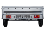 Einachsiger PKW-Anhänger 264×150 Unitrailer Garden Trailer 265 KIPP-Neu – Bild 3