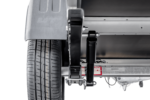Leichtanhänger auf Federn 200×125 UNITRAILER GARDEN 201/R KIPP mit BIS-Seiten und Aluminiumabdeckung – Bild 5