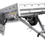 PKW-Anhänger mit Blattfedern 230×125 UNITRAILER GARDEN 230/R KIPP
