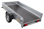 PKW-Anhänger mit Blattfedern 230×125 UNITRAILER GARDEN 230/R KIPP – Bild 7