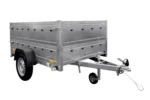 Pkw Anhänger Kipper 230×125 Garden Trailer 230 KIPP Unitrailer 750 kg mit Stützrad und zusätzlichen Bordwänden-Neu – Bild 4