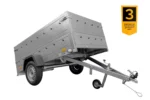 Pkw Anhänger Kipper 230×125 Garden Trailer 230 KIPP Unitrailer 750 kg mit Stützrad und zusätzlichen Bordwänden-Neu – Bild 2