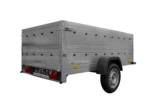 Pkw Anhänger Kipper 230×125 Garden Trailer 230 KIPP Unitrailer 750 kg mit Stützrad und zusätzlichen Bordwänden-Neu – Bild 7
