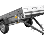 Transport Anhänger 230×125 Garden Trailer 230 KIPP Unitrailer 750 kg-Neu